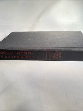 1961 The New Roger’s Thesaurus Book